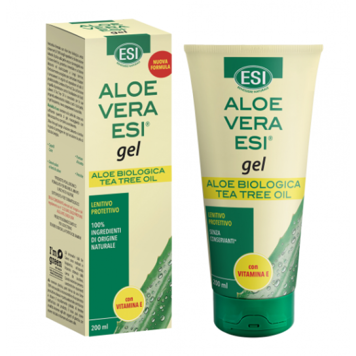 Esi Aloe Vera Gel con Vitamina E e tea Tree Oil 200ml