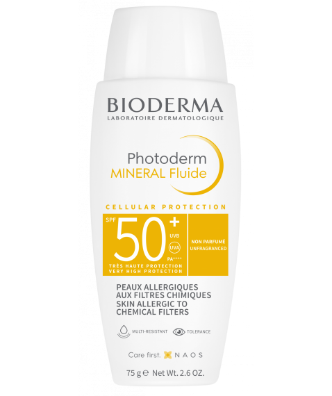 BIODERMA PHOTODERM MINERAL FLUIDO SPF50+ 75ML