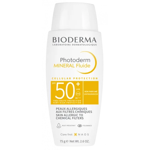 BIODERMA PHOTODERM MINERAL FLUIDO SPF50+ 75ML