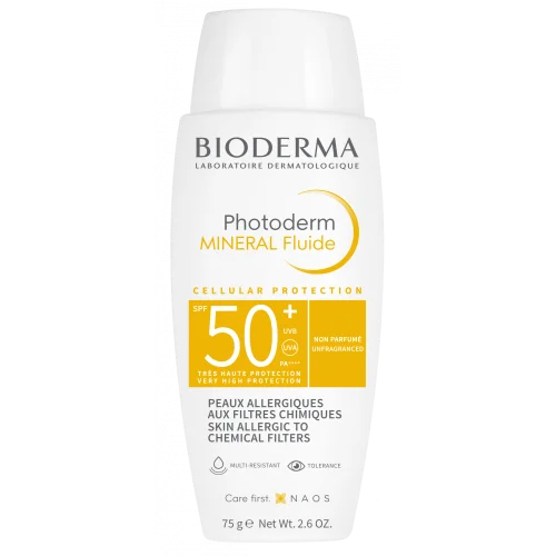 BIODERMA PHOTODERM MINERAL FLUIDO SPF50+ 75ML