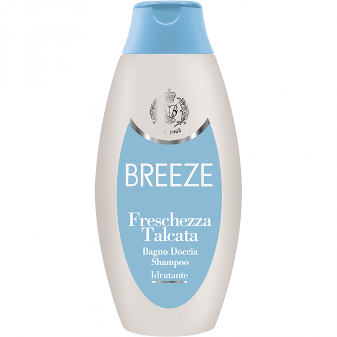 BREEZE  Freschezza Talcata Bagno Doccia Shampoo 400ml