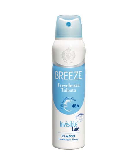 BREEZE Freschezza Talcata Dedorante Spray 0% Alcool 150ml