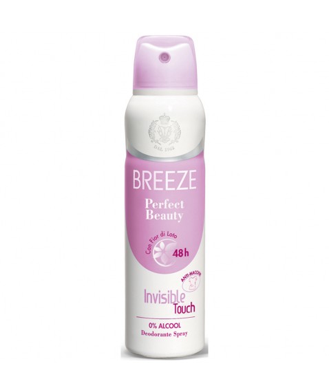 BREEZE Perfect Beauty Dedorante Spray 0% Alcool 150ml