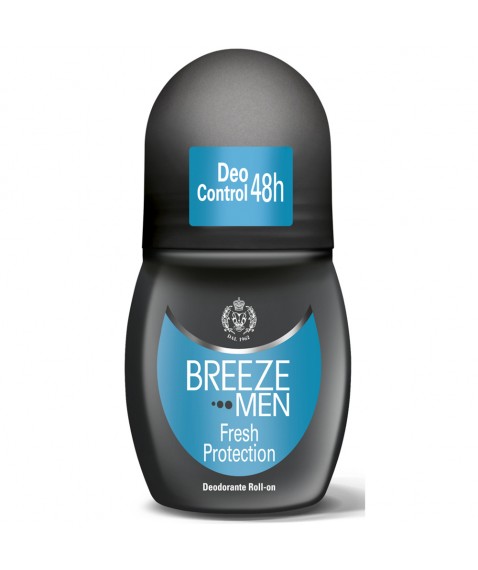 BREEZE MEN Fresh Protection Deodorante Roll On 50ml