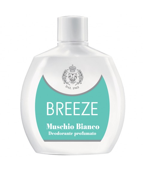 BREEZE Muschio Bianco Deodorante Squeeze 100ml