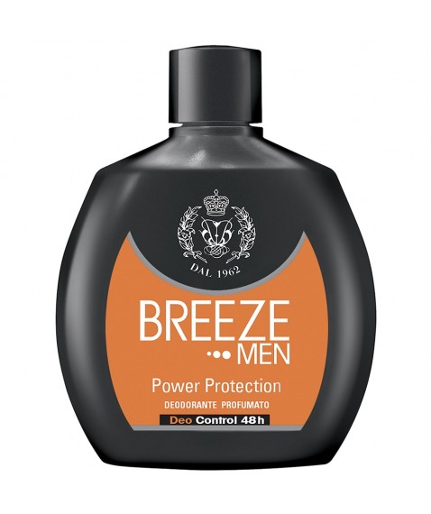 BREEZE MEN Power Protection Deodorante Squeeze 100ml