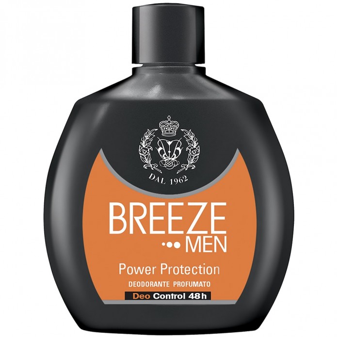 BREEZE MEN Power Protection Deodorante Squeeze 100ml