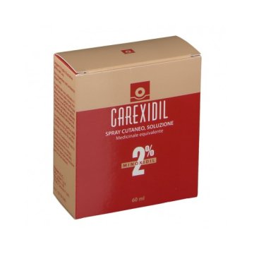 Carexidil soluzione cutanea 60ml 2% Trattamento per la caduta dei capelli