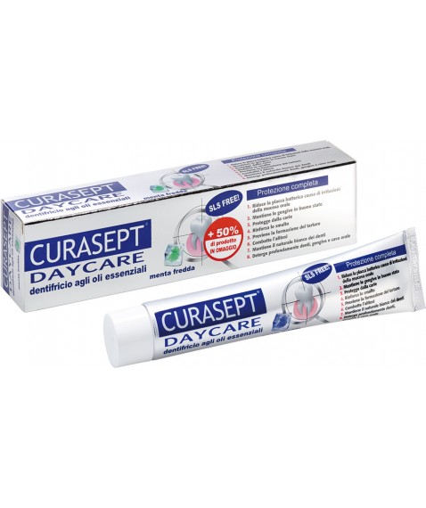 Curasept Daycare Protezione Completa - Dentifricio Gusto Menta Fredda 75ml