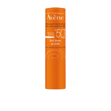 Avène Eau Thermale Stick Labbra SPF 50+ per Proteggere e Idratare le Labbra Sensibili