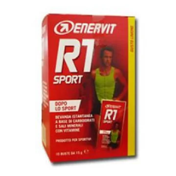 Enervit R1 Sport Bevanda Istantanea Energetica Limone 10 Buste 15 gr Enervit R1 Sport Bevanda Istantanea Energetica Limone 10 Buste 15 gr