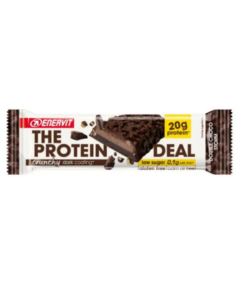 Enervit The Protein Deal Barretta Gusto Doppio Cioccolato 55 GR