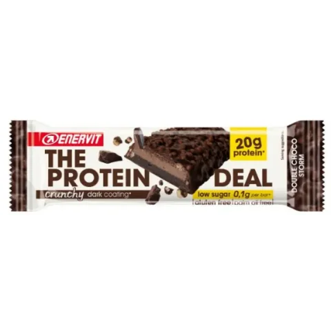 Enervit The Protein Deal Barretta Gusto Doppio Cioccolato 55 GR
