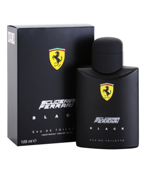 FERRARI SCUDERIA BLACK EAU DE TOILETTE POUR HOMME VAPO 125 ml