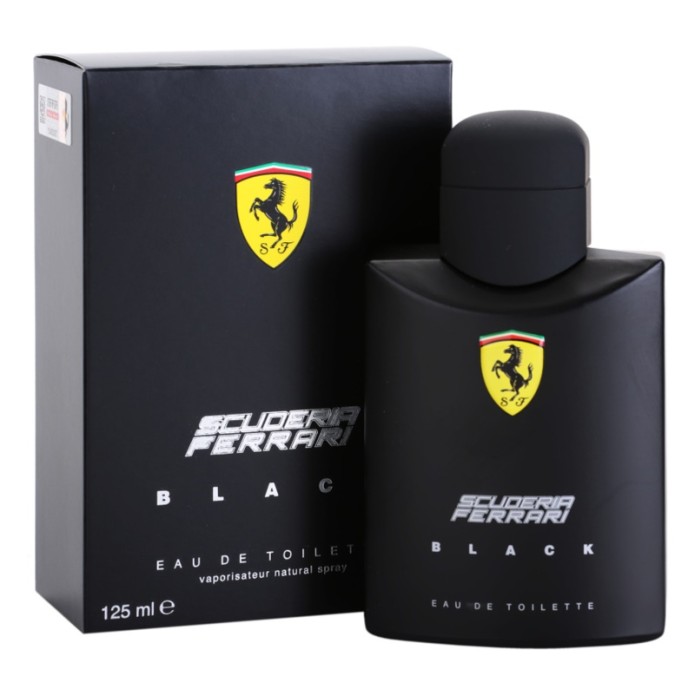 FERRARI SCUDERIA BLACK EAU DE TOILETTE POUR HOMME VAPO 125 ml