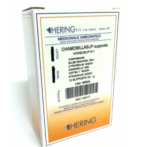 Hering Chamomilla 10 Supposte