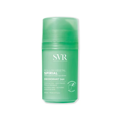 SVR Spirial Végétal Roll-on 50 ml - Deodorante Antitraspirante Senza Sali di Alluminio