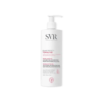 SVR Topialyse Baume Protect+ Balsamo Corpo 400 ml - Lenisce ripara e protegge la pelle soggetta ad allergie dalle aggressioni ambientali