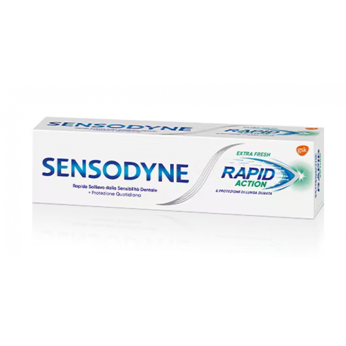 Sensodyne Rapid Action Extra Fresh Dentifricio Protezione Lunga Durata 75 ml