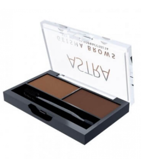 Astra Kit Polvere Sopracciglia Geisha Brows 02 Brown