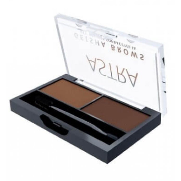 Astra Kit Polvere Sopracciglia Geisha Brows 02 Brown