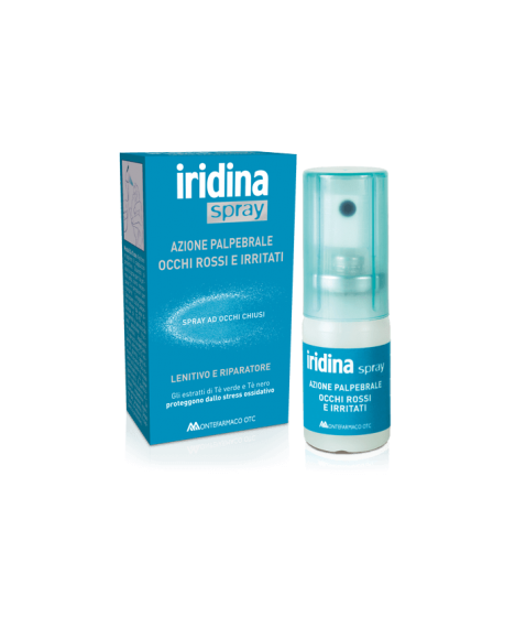 Iridina® Spray Azione Palpebrale Occhi Rossi e Irritati 10ml