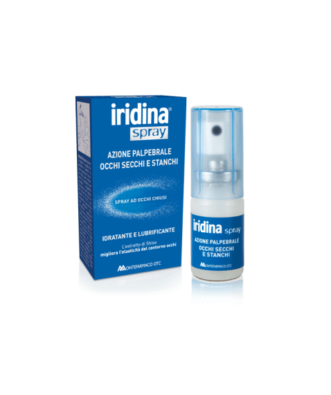 Iridina® Spray Azione Palpebrale Occhi Secchi e Stanchi 10ml