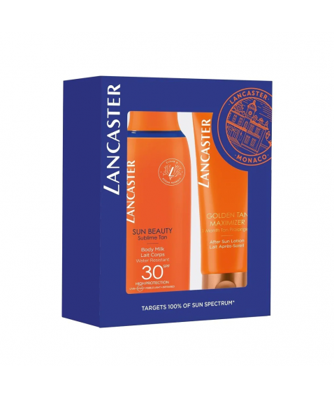 LANCASTER SUN CARE KIT SUN PROTECTION & GOLDEN TAN ESSENTIALS