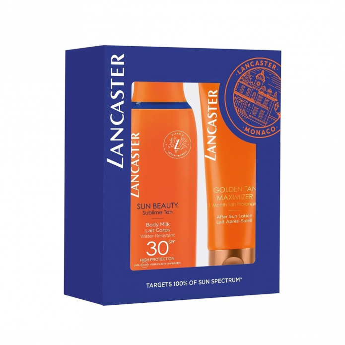 LANCASTER SUN CARE KIT SUN PROTECTION & GOLDEN TAN ESSENTIALS