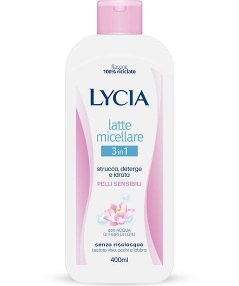 LYCIA LATTE DETERGENTE MICELLARE 400 ML