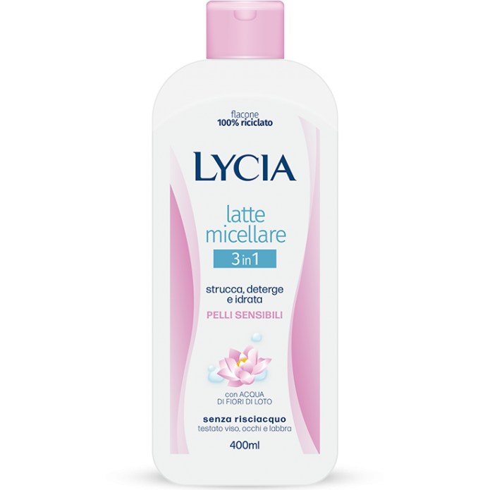 LYCIA LATTE DETERGENTE MICELLARE 400 ML