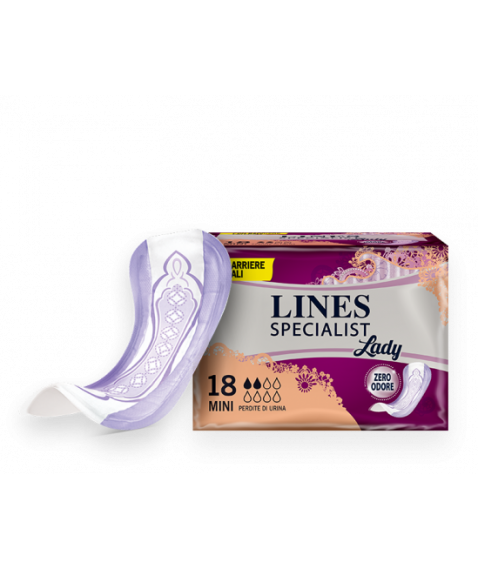 Lines Specialist Mini Lady Assorbenti Femminili 18 Pezzi