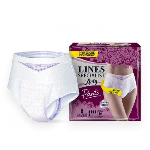 Lines Specialist Pants Discreet Taglia M 8 Pezzi