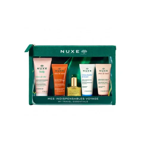 Nuxe Trousse Voyage: Kit da Viaggio con Prodotti Essenziali per la Cura della Pelle