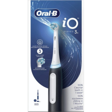ORALB IO3s SPAZZOLINO ELETTTRICO COLORE NERO