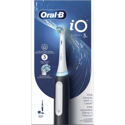 ORALB IO3s SPAZZOLINO ELETTTRICO COLORE NERO