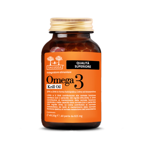 OMEGA 3 KRILL OIL SALUGEA 60 PERLE OMEGA 3 KRILL OIL SALUGEA 60 PERLE