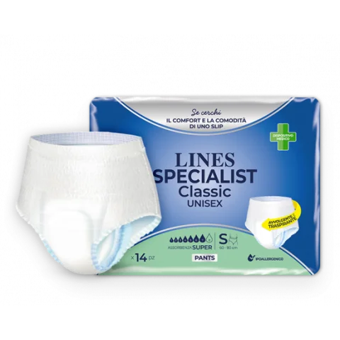 Lines Specialist Classic Pants Super Taglia S 14 Pezzi