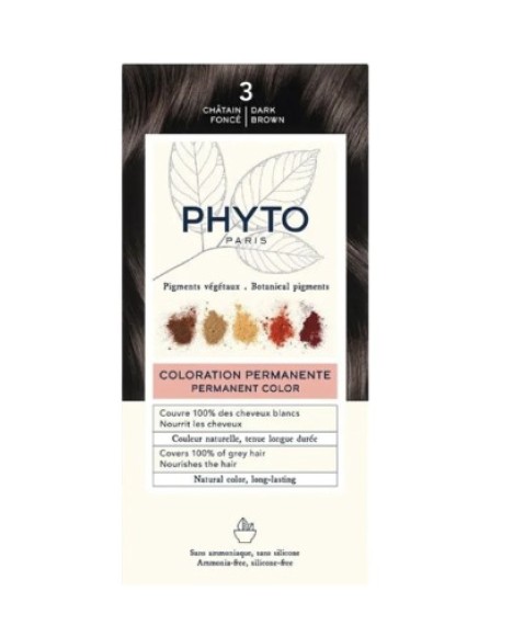 PHYTO PHYTOCOLOR  TINTA PER CAPELLI CASTANO SCURO - N3