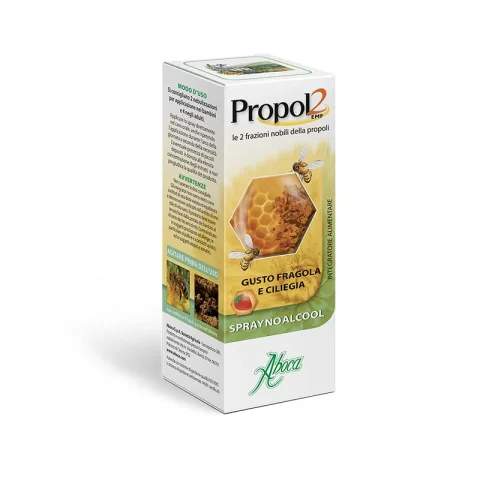 Propol2 EMF Fragola e Ciliegia Spray No Alcool 30ml Propol2 EMF Fragola e Ciliegia Spray No Alcool 30ml