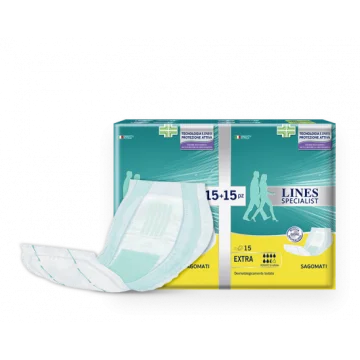Lines Specialist Classic Pannolone Sagomato EXTRA 30 Pezzi