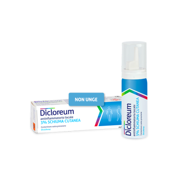 Dicloreum Antinfiammatorio locale - 3% schiuma cutanea 50g