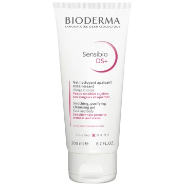 Bioderma Sensibio DS+ Moussant Gel Lenitivo Purificante Anti-Rossore e Anti Desquamazione 200 ml