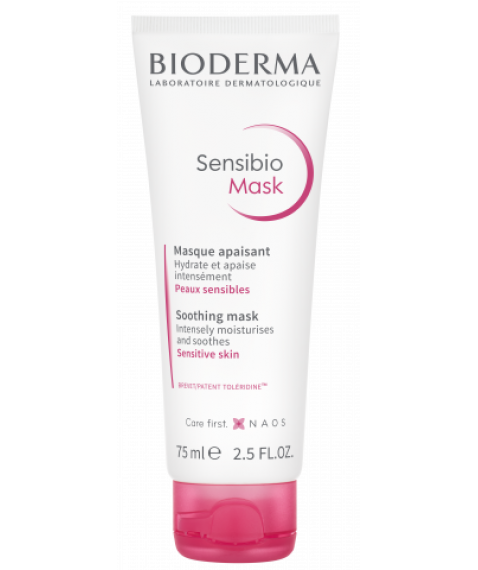 Bioderma Sensibio Mask 75 ml - Trattamento lenitivo idratante pelle sensibile e intollerante 