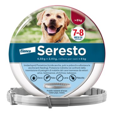 Seresto Collare Antiparassitario per Cani da 8 Kg Seresto Collare Antiparassitario per Cani da 8 Kg