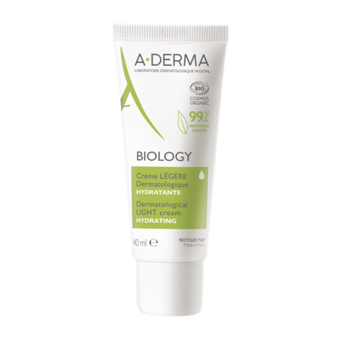A-Derma Biology Crema Leggera Dermatologica Idratante Viso 40 ml - Per pelli fragili da normali a miste A-Derma Biology Crema Leggera Dermatologica Idratante Viso 40 ml - Per pelli fragili da normali a miste