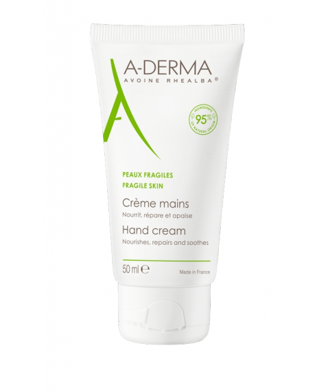 A-Derma Les Indispensables Crema Mani 50 ml - Per mani secche e fragili