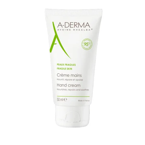 A-Derma Les Indispensables Crema Mani 50 ml - Per mani secche e fragili