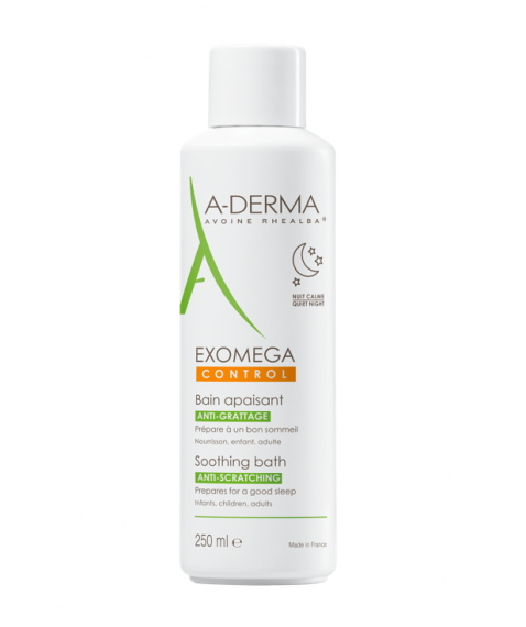 A-Derma Exomega Control Bagno Lenitivo per Pelle Secca a Tendenza Atopica 250 ml