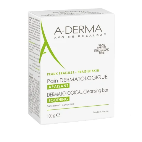 A-Derma Les Indispensables Pane Dermatologico Confezione da 100 gr - Per la pelle fragile di tutta la famiglia